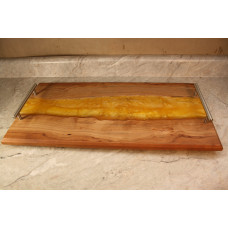 Cherry Tuscan Sunset Large River Charcuterie Board