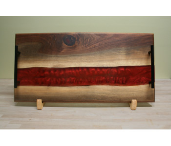 Walnut Yamagata Red Large River Charcuterie Board