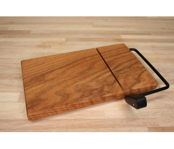Curly Red Oak Cheese Slicer