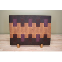 Medium Backgammon Butcher Block Medium Backgammon Butcher Block