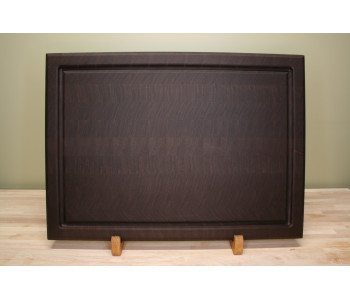 Large Walnut Butcher Block with Juice Groove
