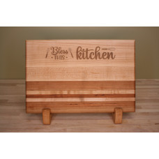Engraved Small Edge Grain Cutting Board