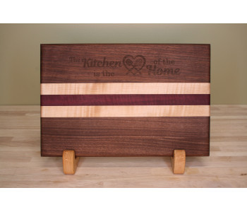 Engraved Small Edge Grain Cutting Board